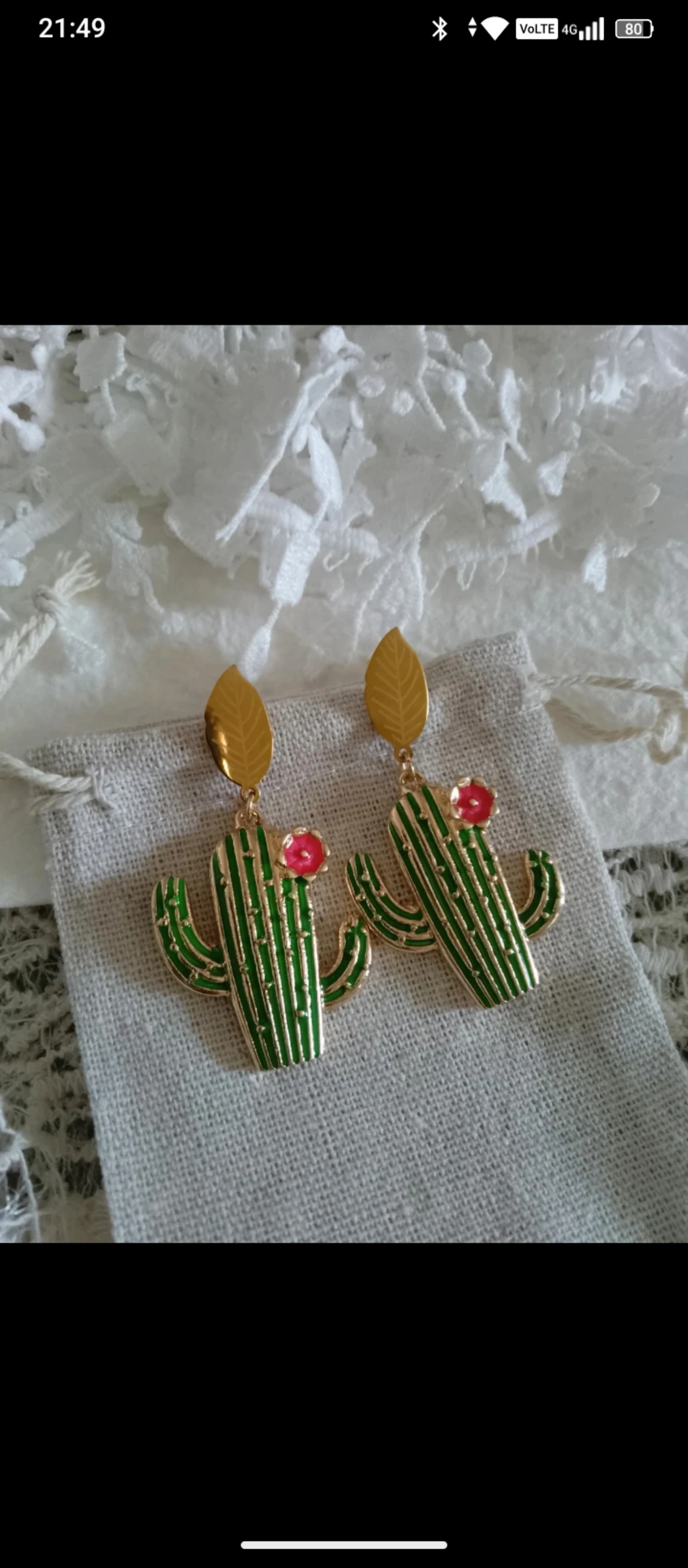 Boucles d'oreilles cactus 🌵